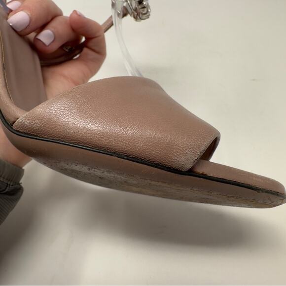 Gucci Crystal Embellished GG Double G Sandals Heels - Picture 14 of 15